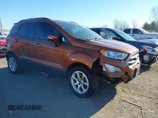 2018 Ford EcoSport SE with VIN MAJ3P1TE5JC191751, listed as a IAAI auction lot 41395768 with 146,506 mi miles. Bid and sale history available at carsss.com. Image 1.