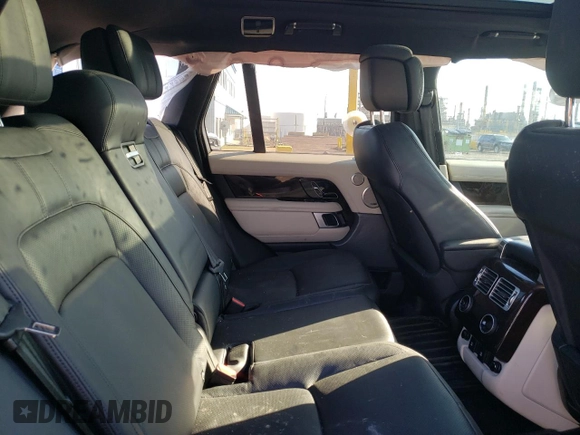 2019 Land Rover Range Rover with VIN SALGS2RE6KA520485, listed as a Copart auction lot 52770925 with 94,076 mi miles and Salvage title. Bid and sale history available at DreamBid. Image 10.