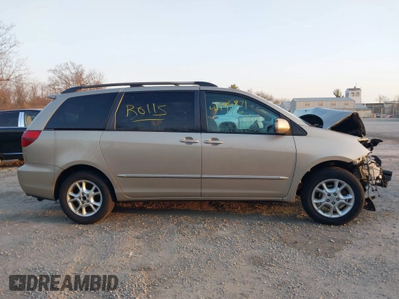 2004 Toyota Sienna XLE with VIN 5TDZA22CX4S192411, listed as a IAAI auction lot 41786871 with 245,165 mi miles and . Bid and sale history available at DreamBid. Image 14.