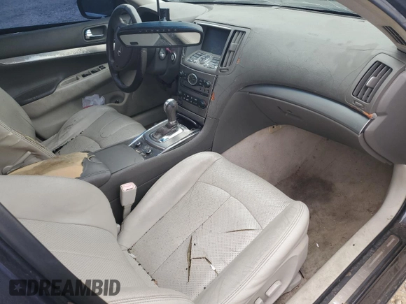 2011 Infiniti G25 Journey z VIN JN1DV6AP5BM830327, wystawiony jako Copart lot #47476685 z przebiegiem 205 622 mil mil oraz Szkoda całkowita • Salvage title. Historia ofert i sprzedaży dostępna na DreamBid. Obrazek 8.
