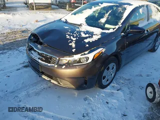 2017 Kia Forte LX with VIN 3KPFK4A71HE138687, listed as a IAAI auction lot 41042425 with 21,228 mi miles. Bid and sale history available at carsss.com. Image 17.