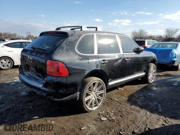 2004 Porsche Cayenne S with VIN WP1AB29P64LA73662, listed as a Copart auction lot 42447765 with 248,642 mi miles and Salvage Title. Bid and sale history available at carsss.com. Image 3.