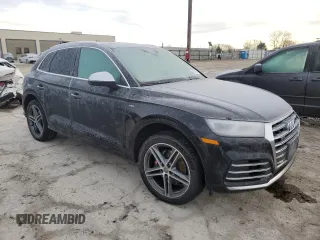 2018 Audi SQ5 Premium Plus with VIN WA1A4AFY6J2223865, listed as a Copart auction lot 43139545 with 123,936 mi miles and Clean Title. Bid and sale history available at DreamBid. Image 4.