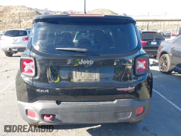 2015 Jeep Renegade Trailhawk с VIN ZACCJBCT2FPC20013, выставлен на аукционе IAAI как лот 42680212 с пробегом 285 990 миль миль и . История ставок и продаж доступна на DreamBid. Изображение 16.