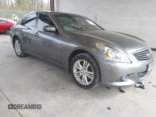 2012 Infiniti G37 x with VIN JN1CV6AR1CM677623, listed as a IAAI auction lot 41993143 with 129,475 mi miles and . Bid and sale history available at DreamBid. Image 1.