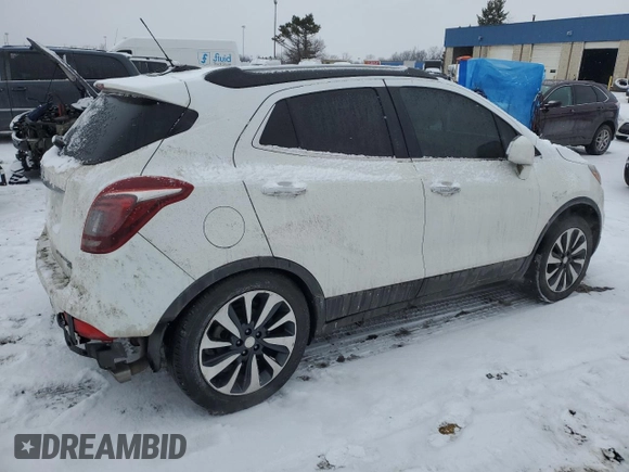 2021 Buick Encore Preferred with VIN KL4CJESM5MB364152, listed as a Copart auction lot 42417855 with 56,259 mi miles and Salvage Title. Bid and sale history available at DreamBid. Image 3.