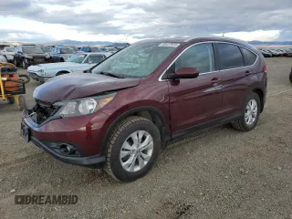 2013 Honda CR-V EX-L with VIN 5J6RM4H71DL014069, listed as a Copart auction lot 80437834 with 62,447 mi miles and Salvage Title. Bid and sale history available at carsss.com. Image 1.