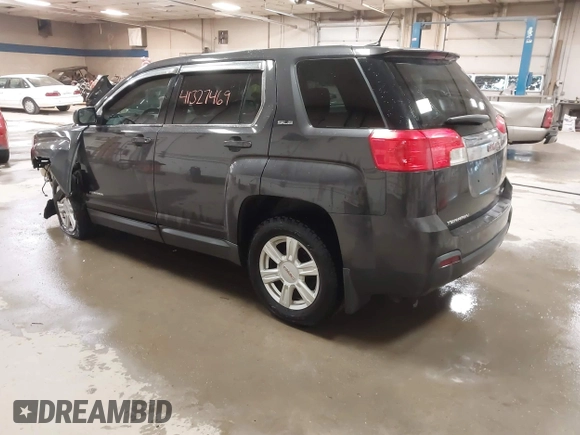 2014 GMC Terrain SLE with VIN 2GKFLVEKXE6355138, listed as a IAAI auction lot 41327469 with 99,044 mi miles. Bid and sale history available at carsss.com. Image 3.