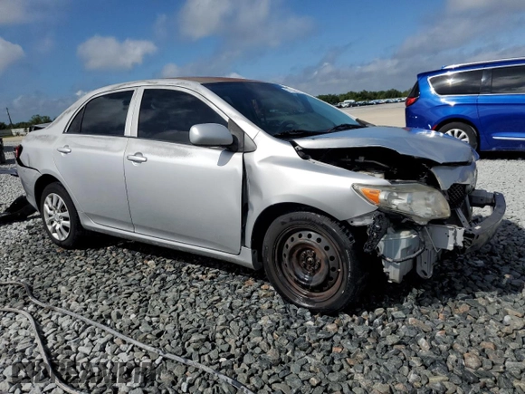 2009 Toyota Corolla with VIN 1NXBU40E59Z072524, listed as a Copart auction lot 51130605 with 218,385 mi miles and Salvage Title. Bid and sale history available at carsss.com. Image 4.