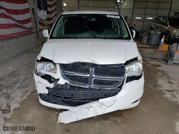 2012 Dodge Grand Caravan SXT with VIN 2C4RDGCG0CR122980, listed as a Copart auction lot 60617254 with 245,660 mi miles and Salvage Title. Bid and sale history available at carsss.com. Image 5.