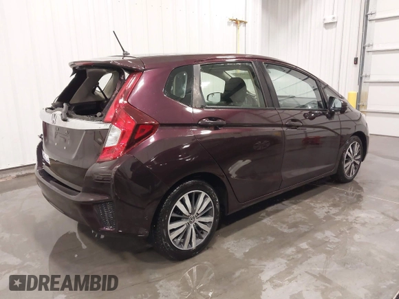 2017 Honda Fit EX with VIN JHMGK5H70HS008802, listed as a IAAI auction lot 41593268 with 35,449 mi miles and . Bid and sale history available at DreamBid. Image 4.