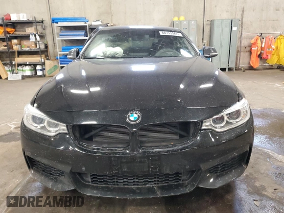2015 BMW 4 Series 428i xDrive z VIN WBA3N9C56FK246152, wystawiony jako Copart lot #88752565 z przebiegiem 56 233 mil mil oraz Szkoda całkowita • Salvage title. Historia ofert i sprzedaży dostępna na DreamBid. Obrazek 5.