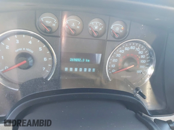 2010 Ford F-150 XL with VIN 1FTFX1EV0AFD59377, listed as a IAAI auction lot 41762219 with 269,852 mi miles. Bid and sale history available at carsss.com. Image 7.