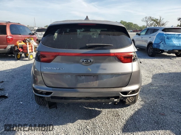 2017 Kia Sportage LX with VIN KNDPM3AC3H7081091, listed as a Copart auction lot 53620735 with 133,819 mi miles and Salvage Title. Bid and sale history available at carsss.com. Image 6.