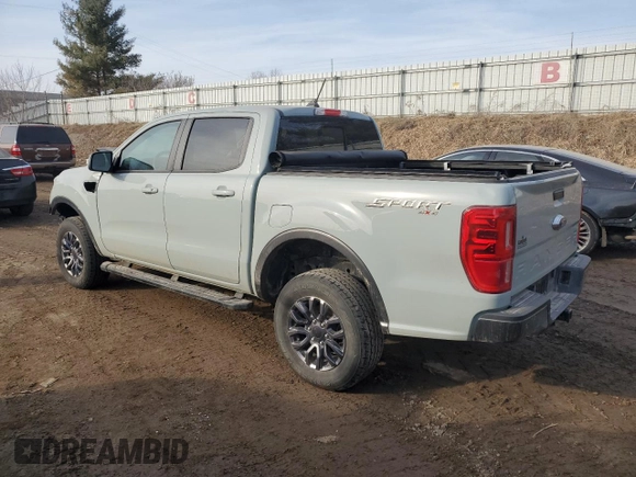 2021 Ford Ranger XL with VIN 1FTER4FH1MLD83726, listed as a Copart auction lot 48965935 with 41,121 mi miles and Salvage Title. Bid and sale history available at carsss.com. Image 2.