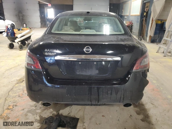 2012 Nissan Maxima 3.5 S with VIN 1N4AA5AP3CC856718, listed as a Copart auction lot 46219245 with 140,563 mi miles and Salvage Title. Bid and sale history available at carsss.com. Image 6.