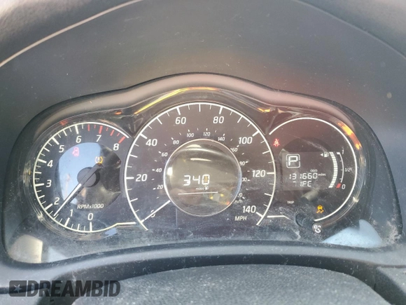 2017 Nissan Note S Plus with VIN 3N1CE2CPXHL377343, listed as a Copart auction lot 64043525 with 131,660 mi miles and Salvage title. Bid and sale history available at DreamBid. Image 9.