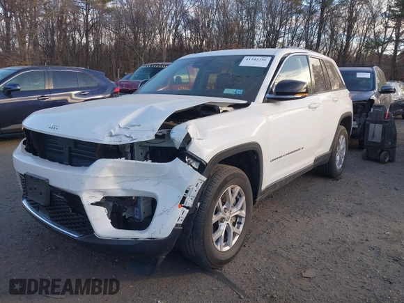 2022 Jeep Grand Cherokee Limited z VIN 1C4RJHBGXN8531731, wystawiony jako IAAI lot #41242296 z przebiegiem 31 010 mil mil oraz . Historia ofert i sprzedaży dostępna na DreamBid. Obrazek 6.