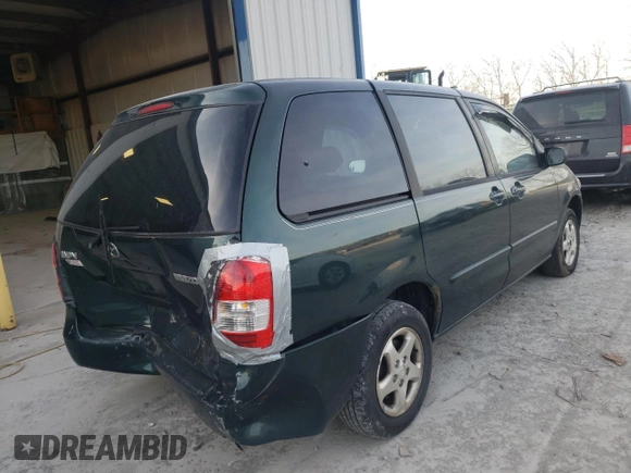 2000 Mazda MPV DX z VIN JM3LW28G8Y0106384, wystawiony jako Copart lot #66537813 z przebiegiem 223 272 mil mil oraz Szkoda całkowita • Salvage title. Historia ofert i sprzedaży dostępna na DreamBid. Obrazek 4.