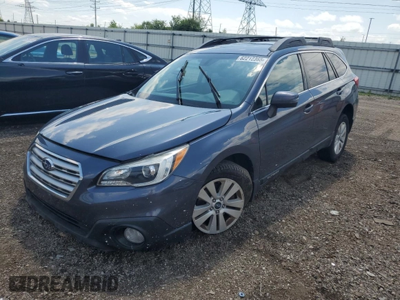 2017 Subaru Outback Premium с VIN 4S4BSAFC0H3335825, выставлен на аукционе Copart как лот 62212365 с пробегом 143 253 миль миль и Списание • Salvage title. История ставок и продаж доступна на DreamBid. Изображение 1.