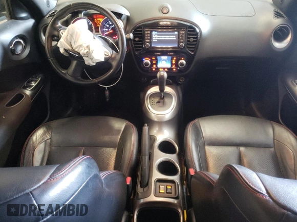 2015 Nissan Juke S with VIN JN8AF5MRXFT500414, listed as a Copart auction lot 53278615 with 147,059 mi miles and Salvage Title. Bid and sale history available at DreamBid. Image 8.
