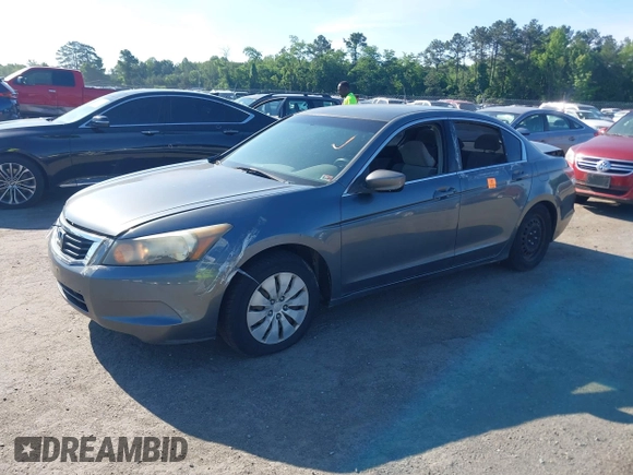 2008 Honda Accord LX z VIN 1HGCP26378A155710, wystawiony jako IAAI lot #42301881 z przebiegiem 175 845 mil mil oraz . Historia ofert i sprzedaży dostępna na DreamBid. Obrazek 2.