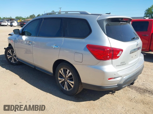 2017 Nissan Pathfinder SV with VIN 5N1DR2MN6HC654774, listed as a IAAI auction lot 42019188 with 118,724 mi miles and . Bid and sale history available at DreamBid. Image 3.