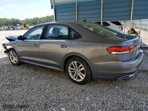 2021 Volkswagen Passat 2.0T S with VIN 1VWAA7A38MC011851, listed as a Copart auction lot 66627974 with 59,108 mi miles and Salvage Title. Bid and sale history available at carsss.com. Image 2.