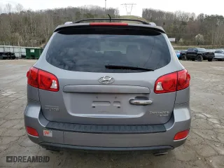 2008 Hyundai Santa Fe SE with VIN 5NMSH13E58H220339, listed as a Copart auction lot 50707875 with 215,189 mi miles and Salvage Title. Bid and sale history available at carsss.com. Image 6.