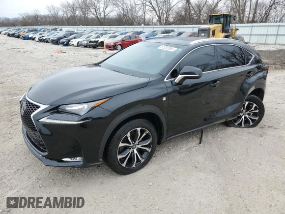 2015 Lexus NX 200t with VIN JTJBARBZ6F2018650, listed as a Copart auction lot 51252685 with 124,980 mi miles and Clean title. Bid and sale history available at DreamBid. Image 1.