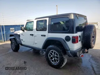2024 Jeep Wrangler Rubicon z VIN 1C4PJXFG5RW284292, wystawiony jako Copart lot #58743975 z przebiegiem 17 971 mil mil oraz Czysty tytuł • Clean title. Historia ofert i sprzedaży dostępna na DreamBid. Obrazek 2.