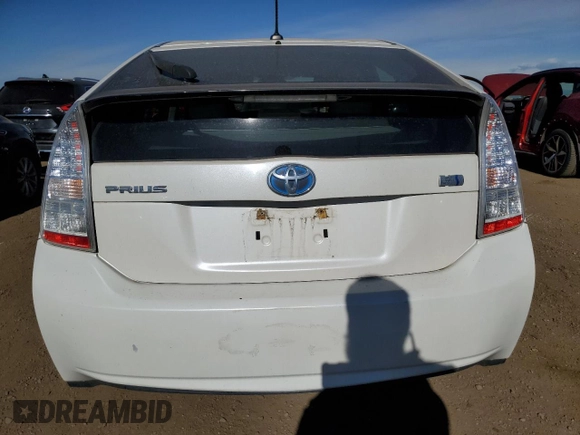 2011 Toyota Prius I with VIN JTDKN3DUXB5247640, listed as a Copart auction lot 53158365 with 149,696 mi miles and Salvage Title. Bid and sale history available at carsss.com. Image 6.