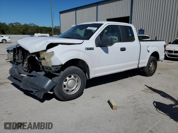 2015 Ford F-150 XL with VIN 1FTEX1CF5FKE34886, listed as a Copart auction lot 47981875 with 341,002 mi miles and Salvage Title. Bid and sale history available at carsss.com. Image 1.