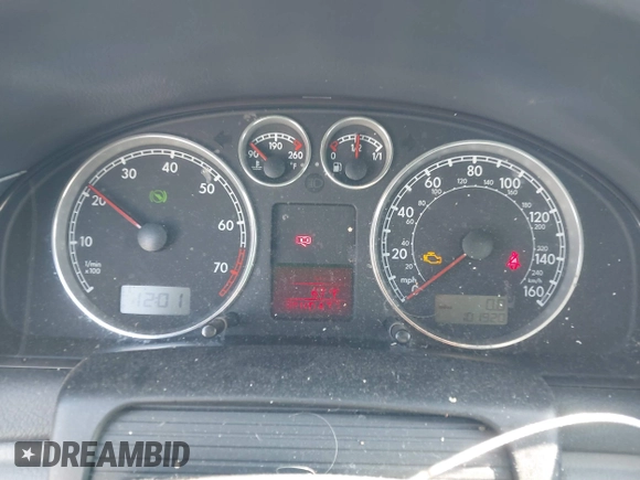 2005 Volkswagen Passat GLS with VIN WVWAD63B05P029893, listed as a IAAI auction lot 42451294 with 101,920 mi miles and . Bid and sale history available at DreamBid. Image 7.