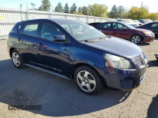 2009 Pontiac Vibe w/1SA with VIN 5Y2SP67889Z461362, listed as a Copart auction lot 76885774 with 138,586 mi miles and Salvage Title. Bid and sale history available at carsss.com. Image 4.