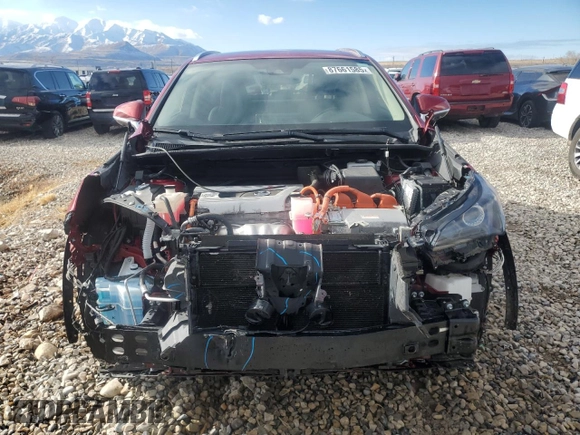 2020 Lexus NX with VIN JTJGJRDZ0L2143996, listed as a Copart auction lot 87661585 with 47,307 mi miles and Salvage Title. Bid and sale history available at carsss.com. Image 5.