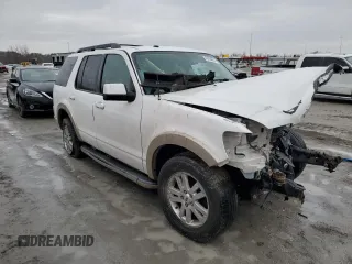 2010 Ford Explorer Eddie Bauer with VIN 1FMEU7EEXAUA45976, listed as a Copart auction lot 40256614 with Not Provided miles and Salvage Title. Bid and sale history available at carsss.com. Image 4.
