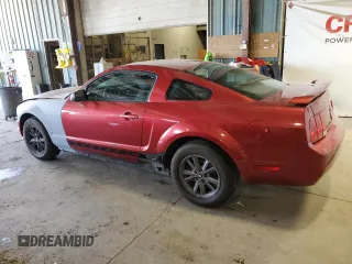 2005 Ford Mustang Deluxe with VIN 1ZVFT80N255148461, listed as a Copart auction lot 54378275 with 169,599 mi miles and Clean Title. Bid and sale history available at carsss.com. Image 2.