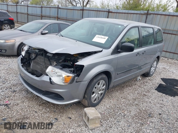 2016 Dodge Grand Caravan SE with VIN 2C4RDGBG0GR171622, listed as a IAAI auction lot 42020600 with 126,306 mi miles and . Bid and sale history available at DreamBid. Image 2.