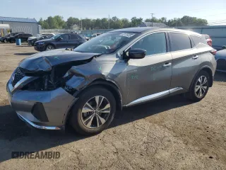 2020 Nissan Murano S with VIN 5N1AZ2ASXLN167359, listed as a Copart auction lot 62125455 with 61,042 mi miles and Salvage title. Bid and sale history available at DreamBid. Image 1.