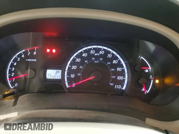 2011 Toyota Sienna with VIN 5TDZK3DC6BS120523, listed as a Copart auction lot 56798595 with 234,871 mi miles and Salvage title. Bid and sale history available at DreamBid. Image 9.