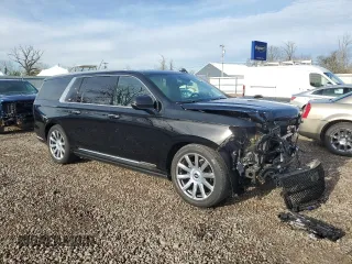 2021 Cadillac Escalade ESV 4WD Premium Luxury Platinum z VIN 1GYS4MKLXMR343647, wystawiony jako Copart lot #54964225 z przebiegiem 102 111 mil mil oraz Nie do naprawy • Non repairable. Historia ofert i sprzedaży dostępna na DreamBid. Obrazek 4.
