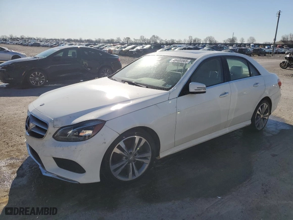 2016 Mercedes-Benz E-Class E 350 Luxury with VIN WDDHF8JB8GB258075, listed as a Copart auction lot 49400565 with 163,135 mi miles and Salvage Title. Bid and sale history available at carsss.com. Image 1.