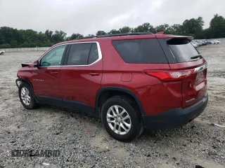2019 Chevrolet Traverse LT Cloth with VIN 1GNERGKW3KJ232277, listed as a Copart auction lot 64707504 with 110,063 mi miles and Salvage Title. Bid and sale history available at carsss.com. Image 2.