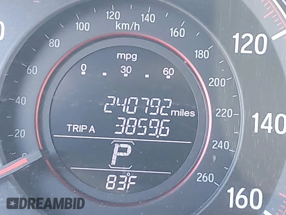 2016 Honda Accord Sport with VIN 1HGCR2F56GA036038, listed as a IAAI auction lot 41903011 with 240,792 mi miles and . Bid and sale history available at DreamBid. Image 16.