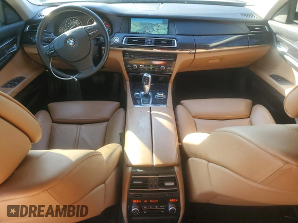 2011 BMW 7 Series 740i with VIN WBAKA4C51BC613053, listed as a Copart auction lot 81778304 with 92,634 mi miles and Salvage Title. Bid and sale history available at carsss.com. Image 8.