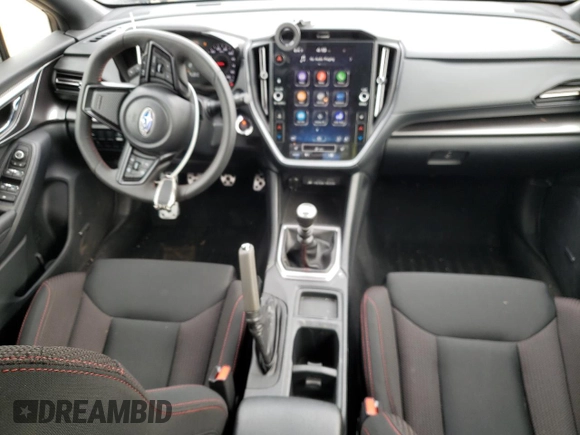 2024 Subaru WRX Premium with VIN JF1VBAH65R9803917, listed as a Copart auction lot 53911935 with 10,537 mi miles and Salvage title. Bid and sale history available at DreamBid. Image 8.
