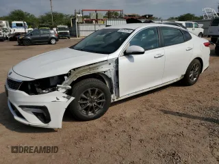 2020 Kia Optima LX z VIN 5XXGT4L31LG392007, wystawiony jako Copart lot #85713734 z przebiegiem 56 893 mil mil oraz Szkoda całkowita • Salvage title. Historia ofert i sprzedaży dostępna na DreamBid. Obrazek 1.