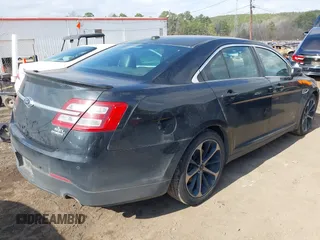2014 Ford Taurus SEL with VIN 1FAHP2E81EG122928, listed as a IAAI auction lot 41492582 with 200,411 mi miles. Bid and sale history available at carsss.com. Image 4.