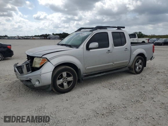 2005 Nissan Frontier LE with VIN 1N6AD07U75C452872, listed as a Copart auction lot 54954555 with 230,702 mi miles and Salvage title. Bid and sale history available at DreamBid. Image 1.